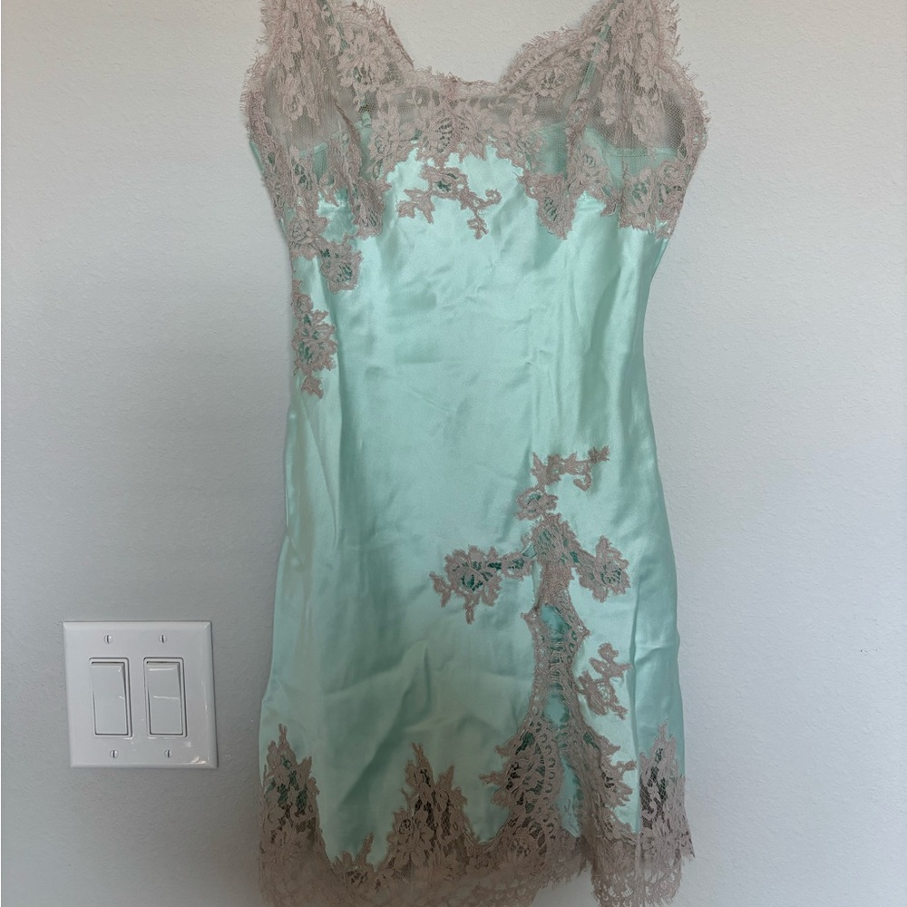 Silk slip nightgown